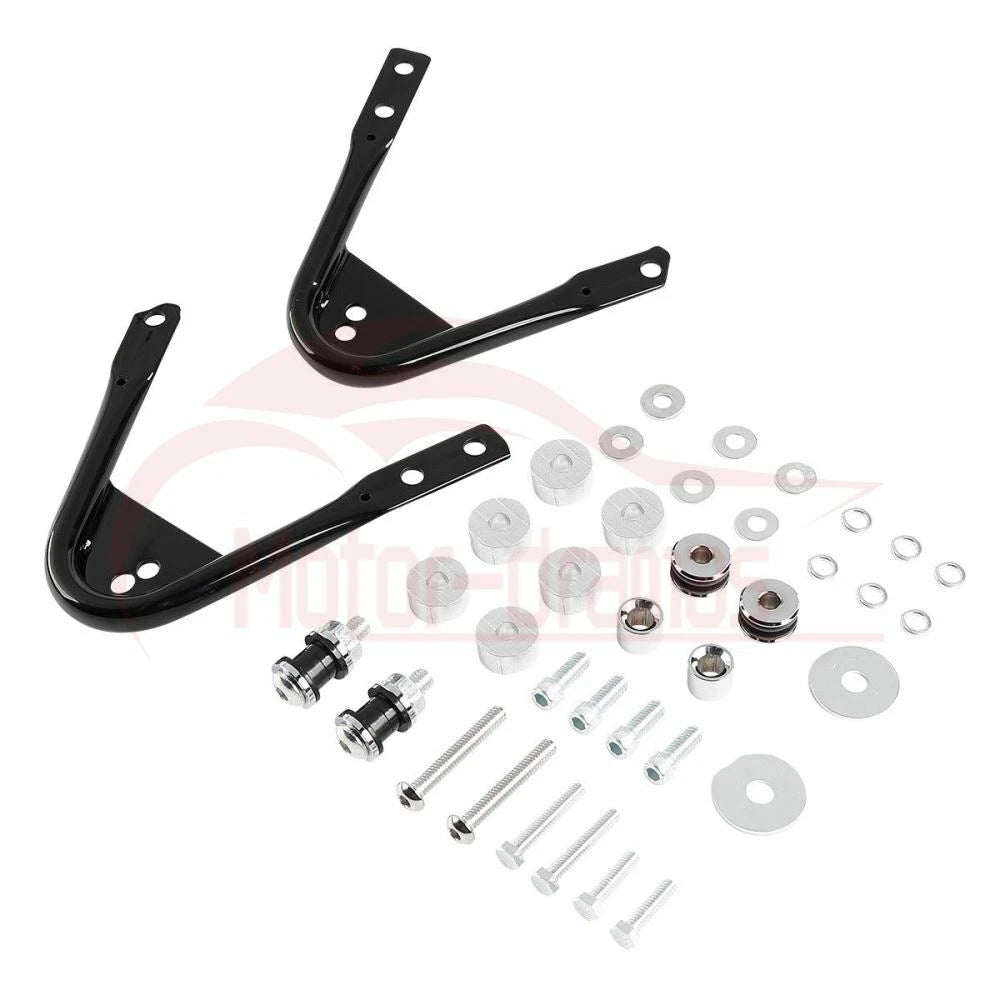 Detachable Front + Rear Docking Hardware Kits For Harley Road King Glide Touring