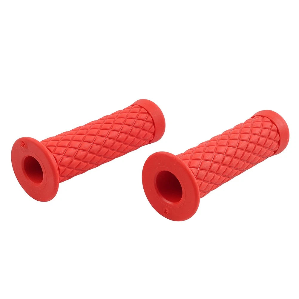 7/8" 22.2mm Left & Right Handlebar Hand Grips For Suzuki For Yamaha Red