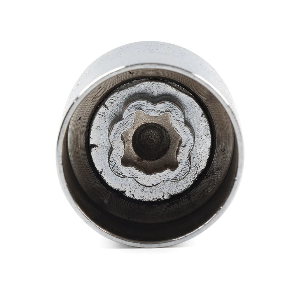 Sliver Anti-theft Wheel Bolt Lock Nut Key For Jeep Renegade Cherokee For Dodge