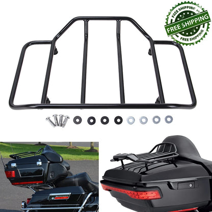 Tour Pak Pack Trunk Top Luggage Rack For Harley Touring Road King Street Glide