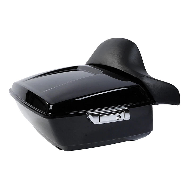 King Trunk Backrest LED Tail Light Fit For Harley Street Glide 2014-25