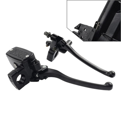 1'' 25mm Left Clutch Lever Right Hydraulic Brake Master Cylinder Lever Black