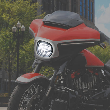 Front LED Headlight Headlamp For Harley CVO Street Glide FLHXSE 23-26 FLHX 24-26