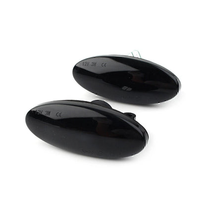 2pcs LED Side Marker Turn Signal Blinker Light For Nissan Qashqai Juke Xtrail