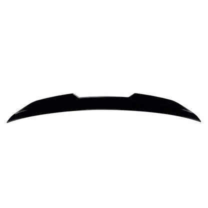 Glossy Black Rear Trunk Spoiler Wing For Audi A4 B9 S4 B9 Sedan 2017-2024