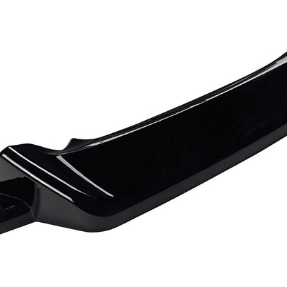 Glossy BLK Front Bumper Lip Splitter For Benz E-Class W213 E63 Sport Model 16-19