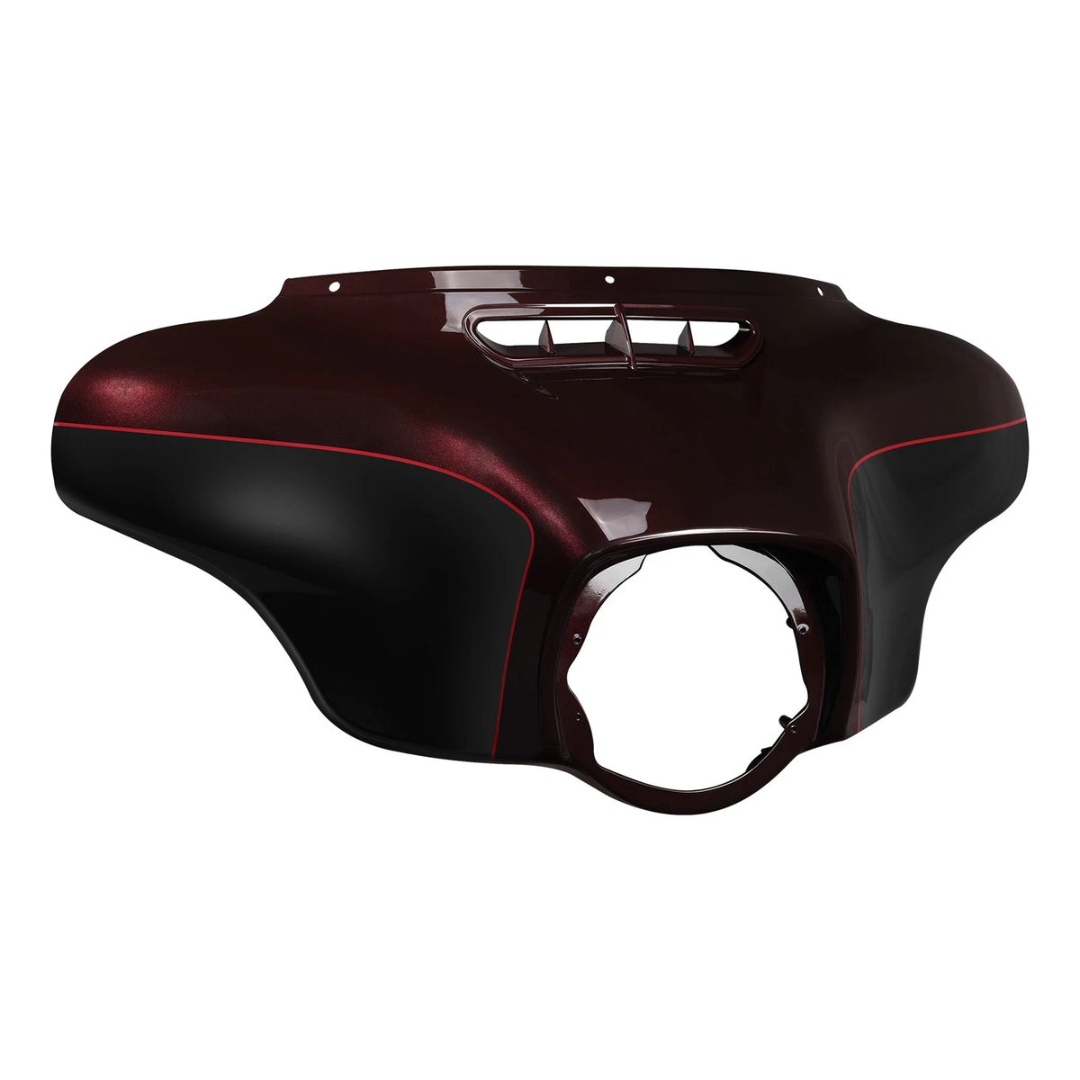 Outer Fairing For Harley Touring Street Glide 14-23 Midnight Crimson/Vivid Black