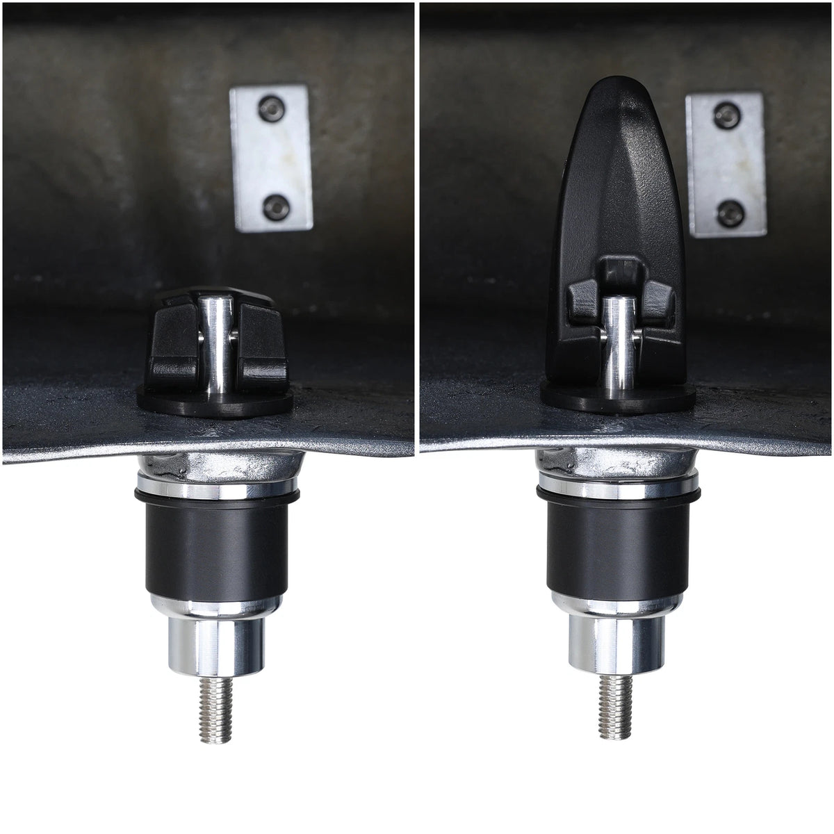 Backrest Spool Mounting Kit &Quick Release For Indian 16-24 Chieftain Dark Horse
