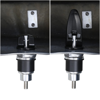 Backrest Spool Mounting Kit &Quick Release For Indian 16-24 Chieftain Dark Horse