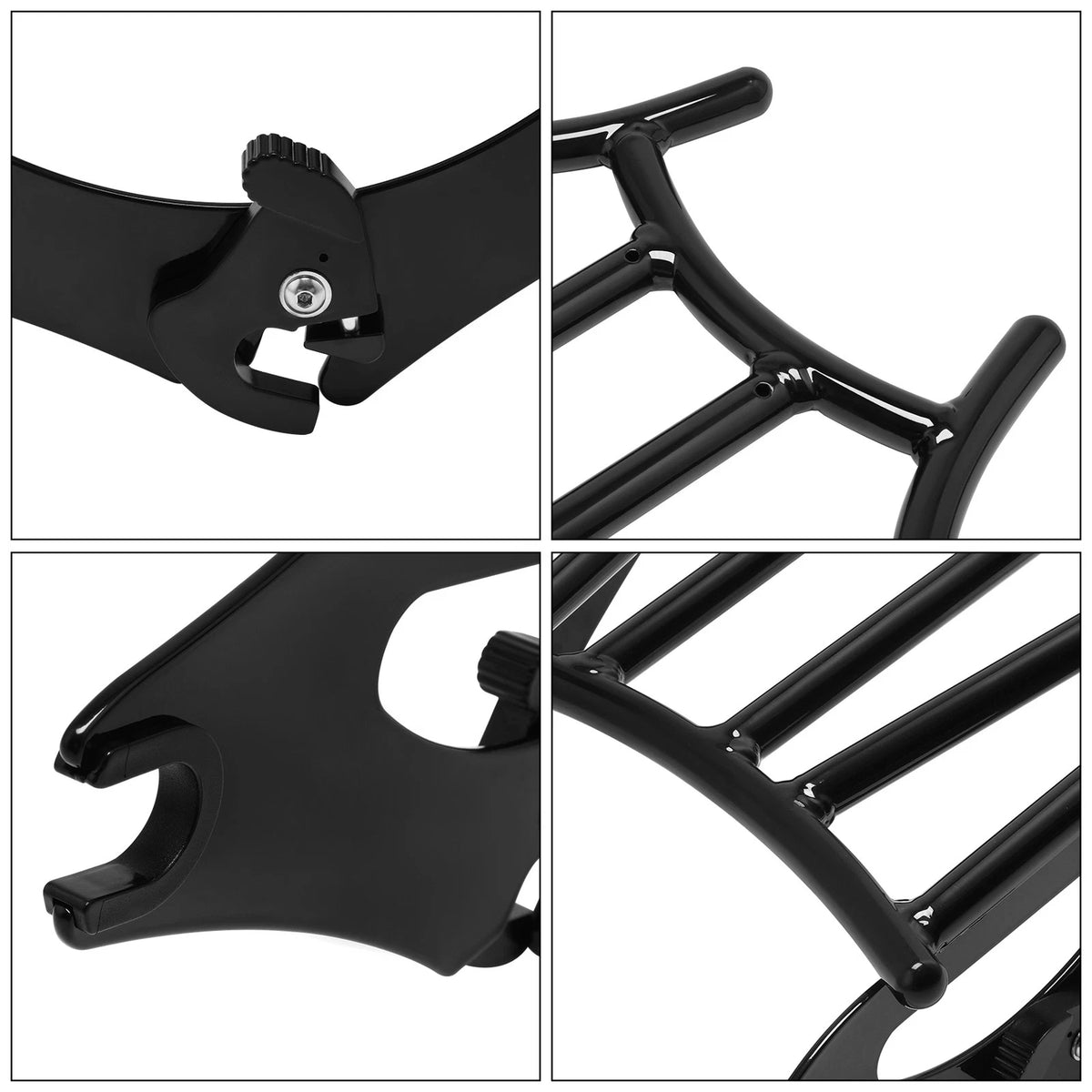 Detachable Luggage Rack Fit For Harley Street Road Glide King 2009-2025 24 Black