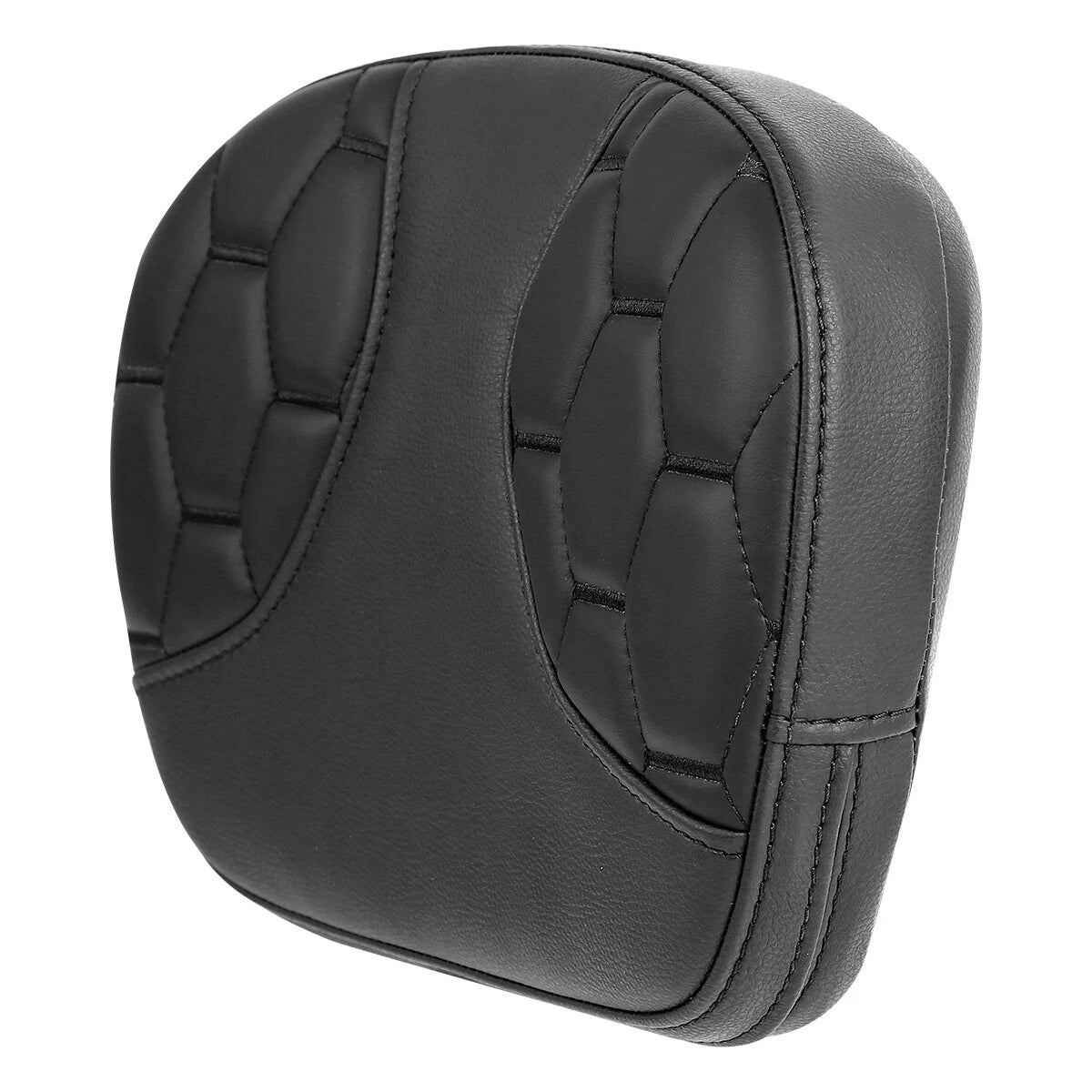 Rear Sissy Bar Backrest Pad Fit For Harley Electra Street Glide Softail Fat Bob