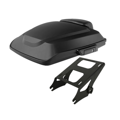 Matt Razor Trunk Pad Mount Rack Fit For Harley Touring Electra Road Glide 14-25