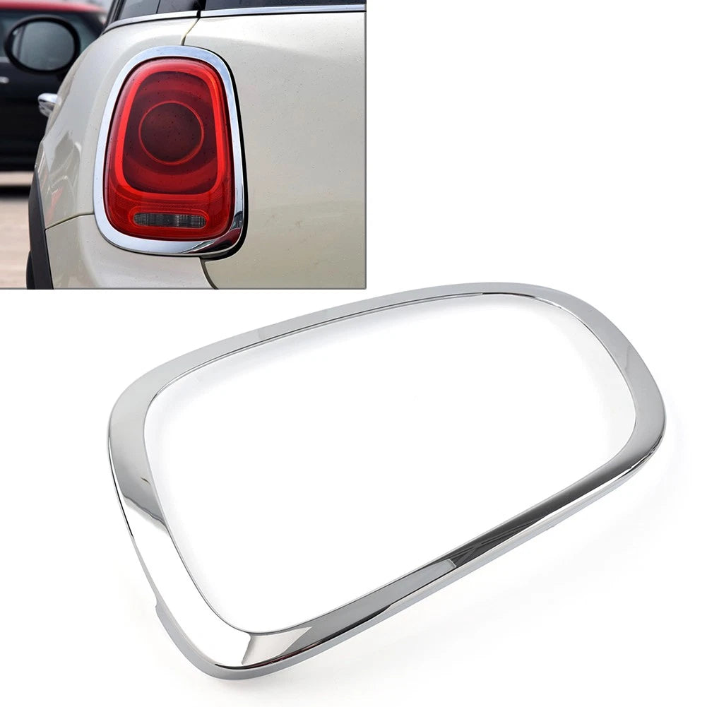 Taillight Ring Bezel Trim Cover Rear For BMW Mini Cooper F55 F56 F57 Silver Left