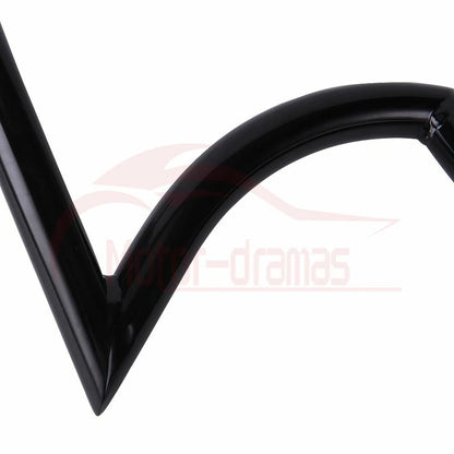 1" 25mm Drag Handlebar Z Bar 8-3/4" Rise For Honda Bobber Bike Motorcycle ATV US