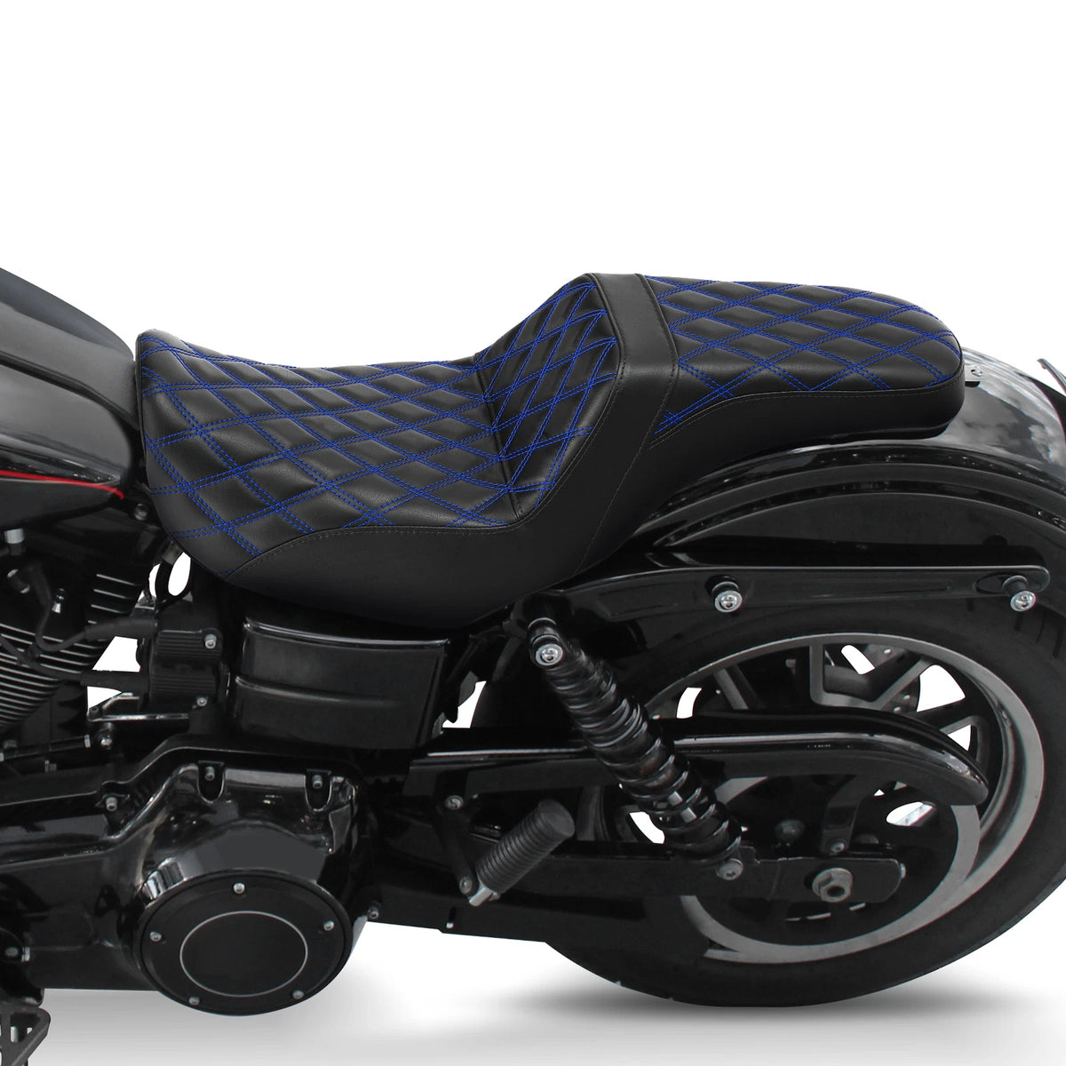 Driver Passenger Seat Fit For Harley Dyna Street Bob Super Wide Glide 2006-17 US