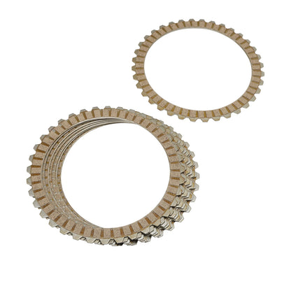 8pcs Driver Clutch Plates Kit Fit For Harley Sportster XL883 XL1200 Custom 91-22
