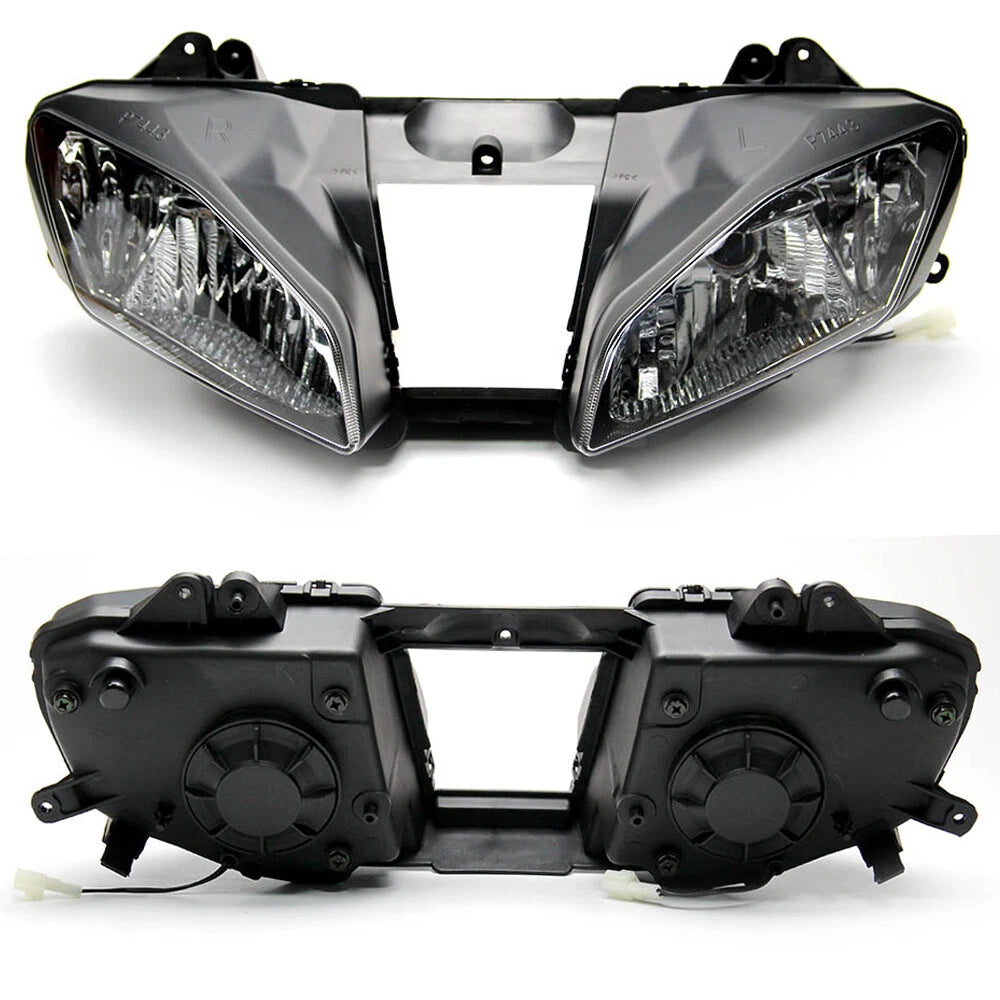 Front Headlight Headlamp Assembly Clear For Yamaha YZF R6 YZF-R6 YZFR6 2008-2016