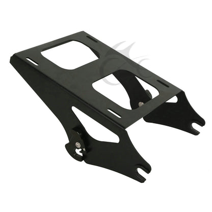King Trunk Backrest Pad Mount Rack Fit For Harley Touring Road King 2014-2026 24