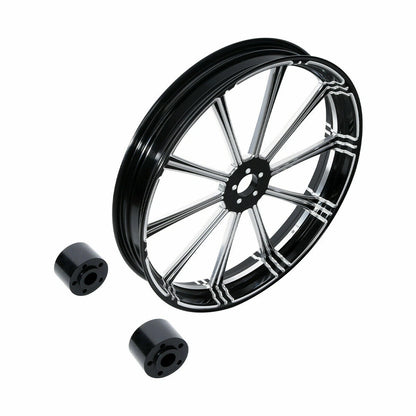 23" Front Wheel Rim Dual Disc Wheel Hub For Harley Street Glide Non ABS 97-21 20