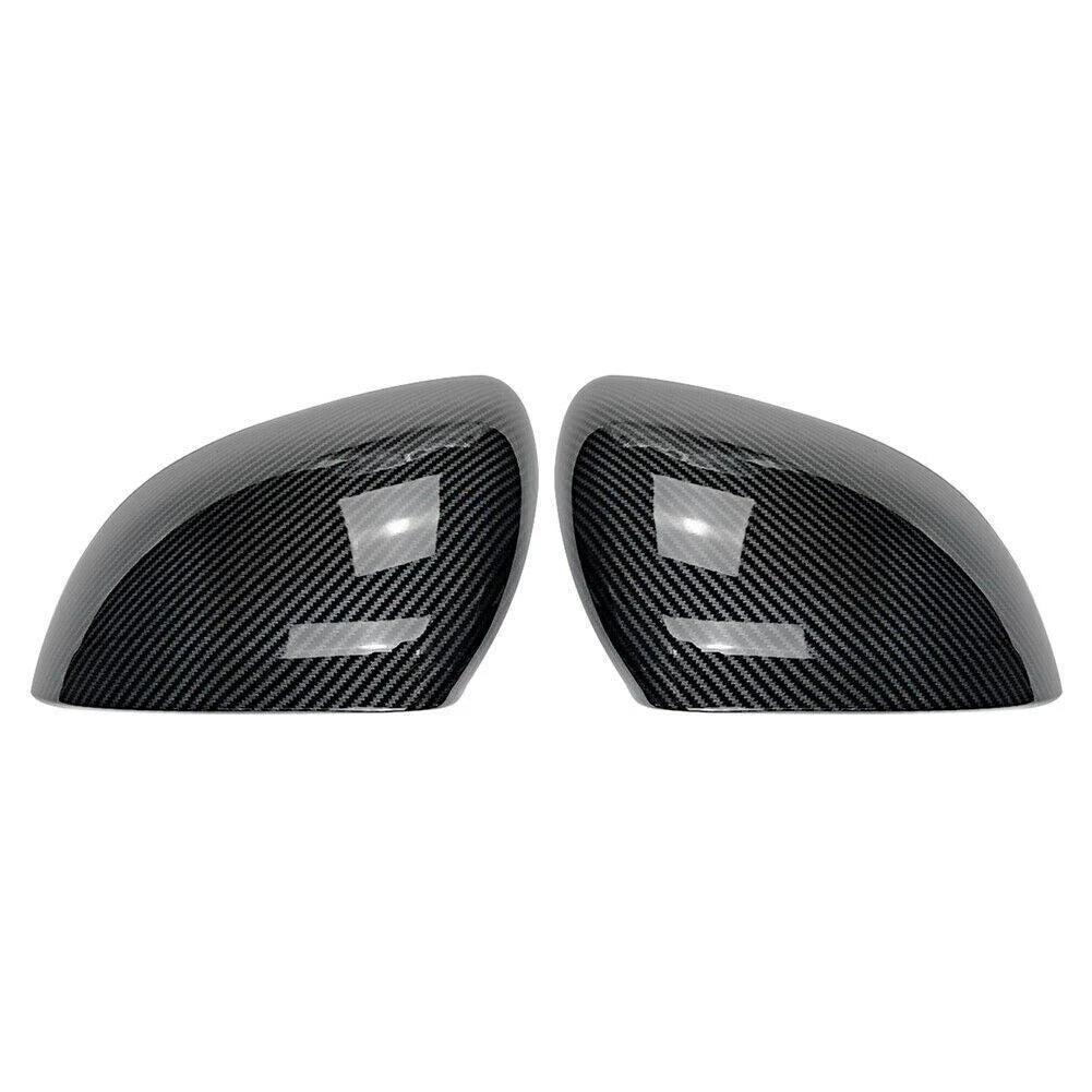 1 Pair Carbon Fiber Rear View Mirror Cover Trim For Mercedes Benz C-Class W206