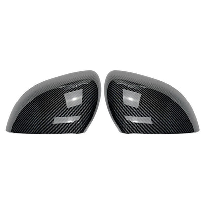 1 Pair Carbon Fiber Rear View Mirror Cover Trim For Mercedes Benz C-Class W206