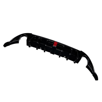Glossy Black Rear Bumper Protector Spoiler Lip For VW Golf 7 Standard GTD 14-17