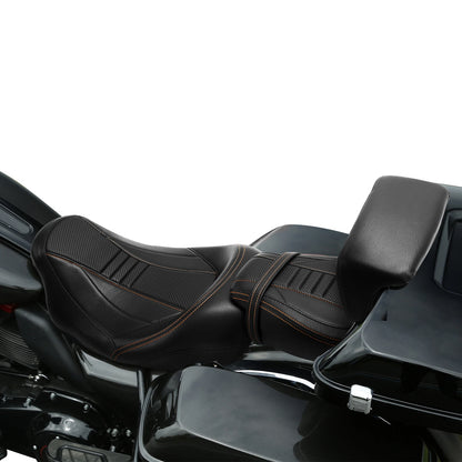 Razor Chopped Trunk Backrest Pad Fit For Harley Road Glide 14-25 15 16