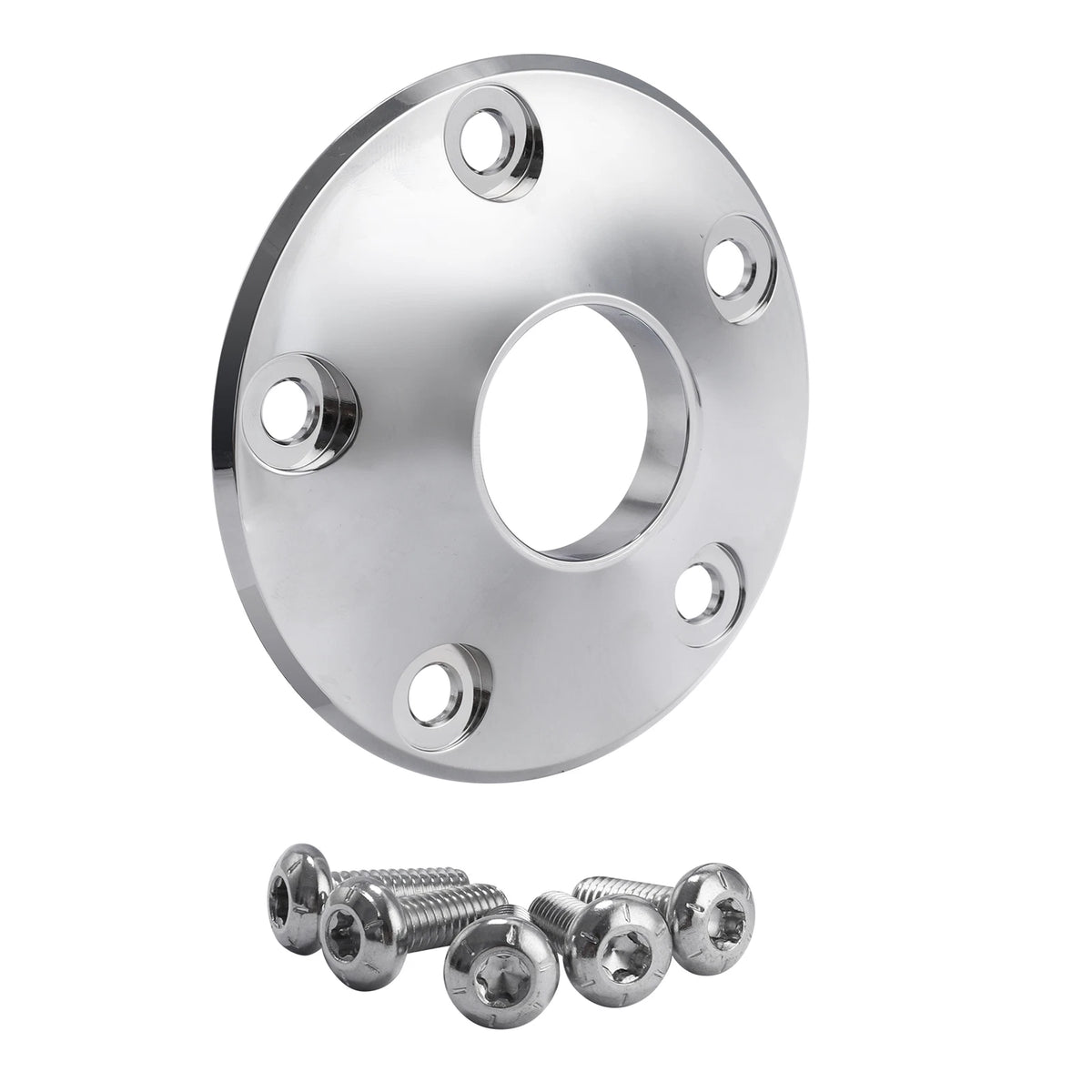 Front Wheel Hub Cap Cover Fit For Harley Touring Street Road Glide non ABS 08-Up
