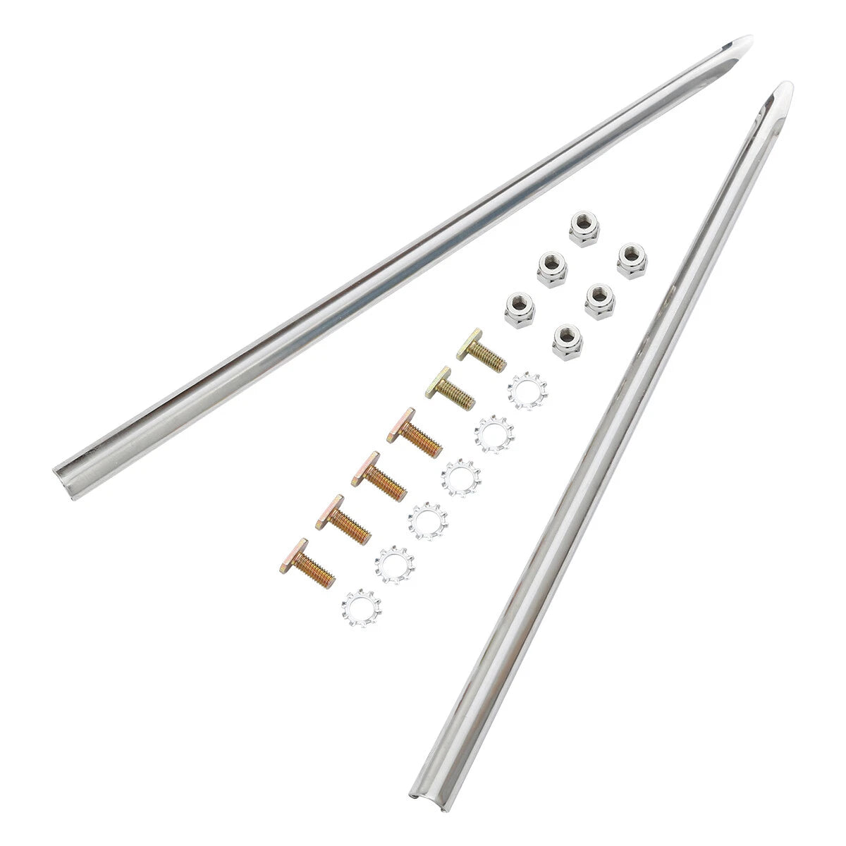 Front Fender Spear Trims Tip Light Skirt Fit For Harley Street Glide 2014-2023