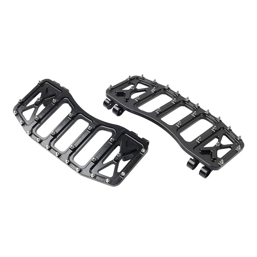 2pcs Front Foot Pedal For Harley Touring 86+ Softail FL 86-17 Dyna FLD 2012-16