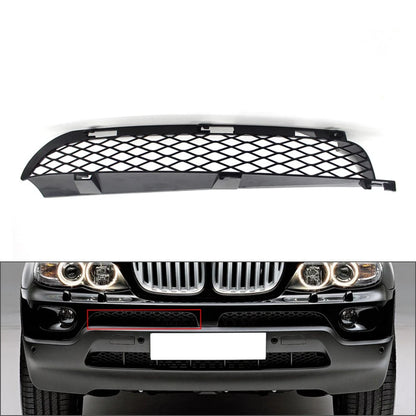 Front Grille Upper Bumper Mesh Grill Right Side For BMW X5 E53 2003-2006
