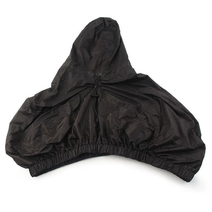 1x Waterproof Seat Rain Cover w/ Driver Backrest For Harley Street Electra Glide