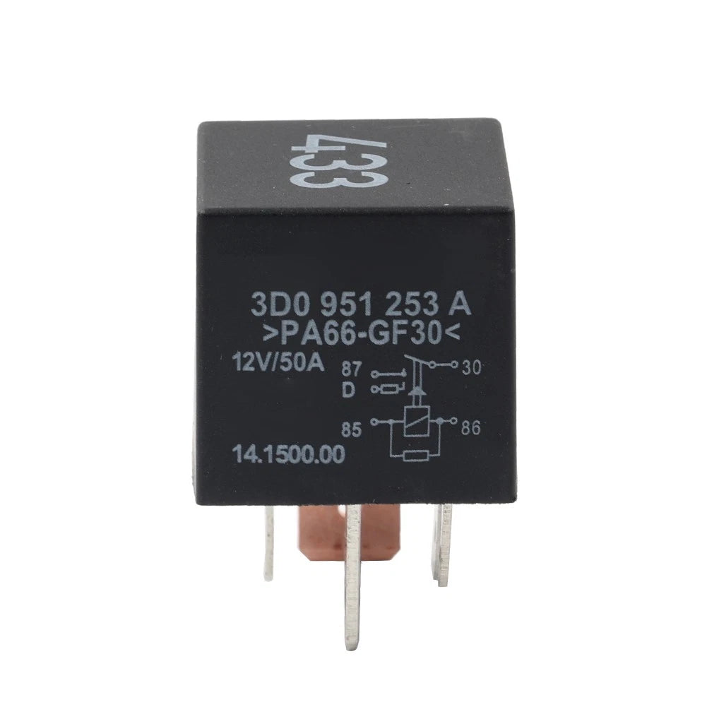 12V #433 Starter Relay For Volkswagen Golf Jetta Passat For Audi A3 3D0951253A