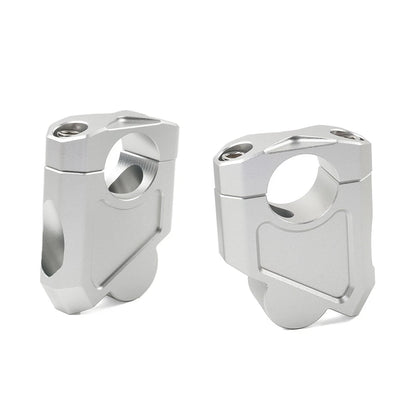 Motorcycle 28mm 1 1/8 Handlebar Mount Clamp Riser For Honda Suzuki Kawasaki US