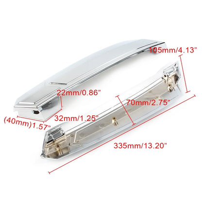 Saddlebag Hinge Cover Chrome for Victory Cross Country 2010 - 17 Hard-Ball Motor
