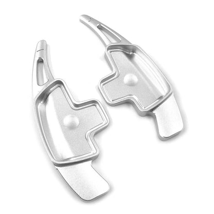 Steering Wheel Paddle Shifter Extension Silver for Mercedes-Benz A B C E CLA GLC