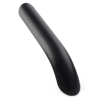 Curved Black Exhaust Muffler Pipe Heat Shield Cover Steel Heel Guard For Harley