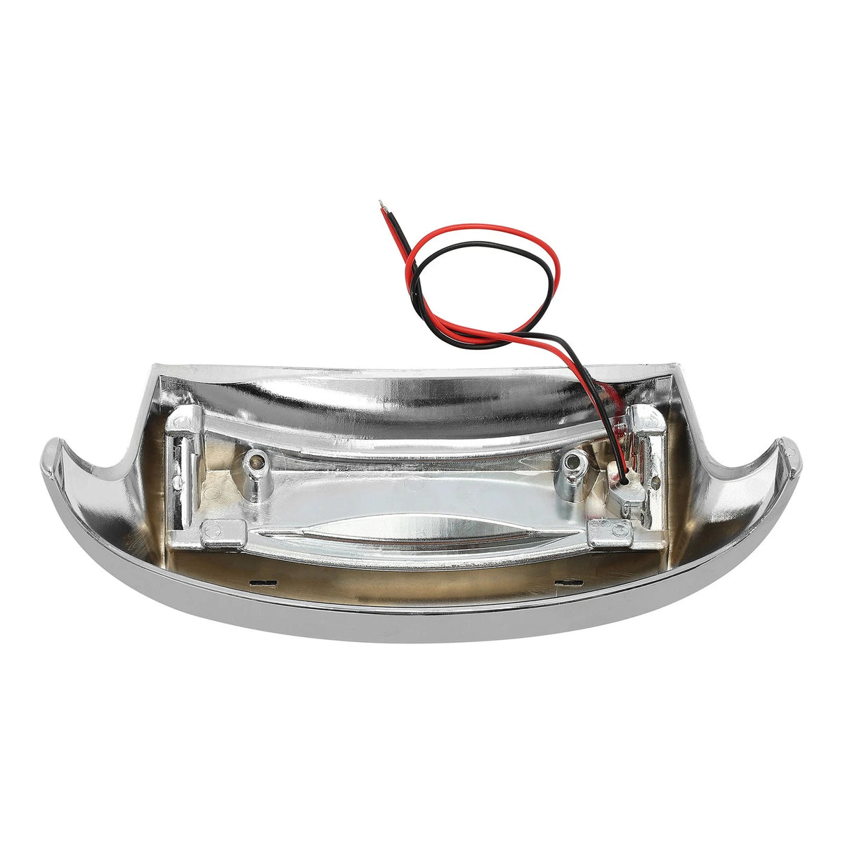 Chrome Rear Fender Tip Brake Light Smoke Lens Fit For Harley Electra Glide 10-16