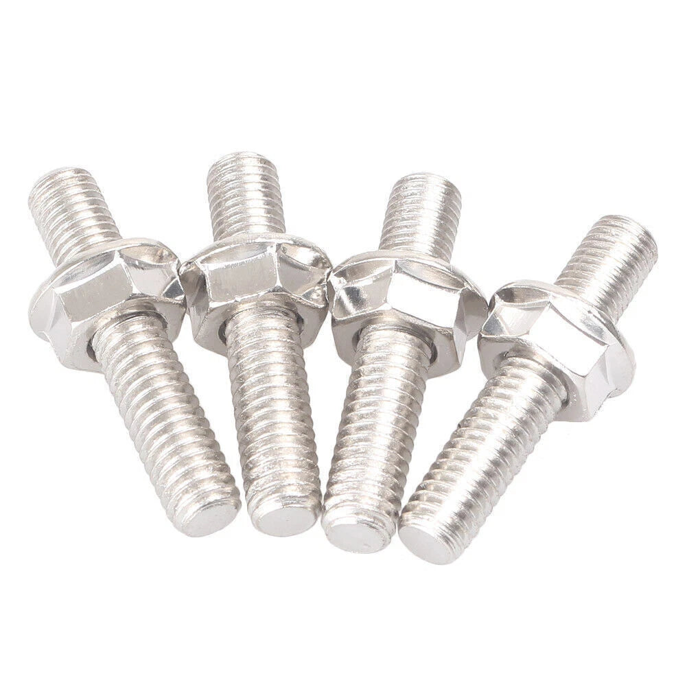 Exhaust Manifold Port Studs w/ Nuts Fit Harley Dyna Sportster Softail Touring US