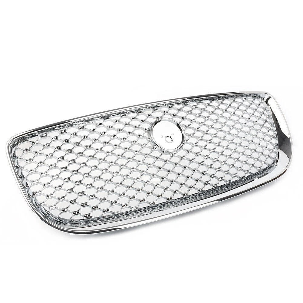 1 Pcs  Front Upper Mesh Grille Radiator Grill for Jaguar XJ 2016-2020 Chrome