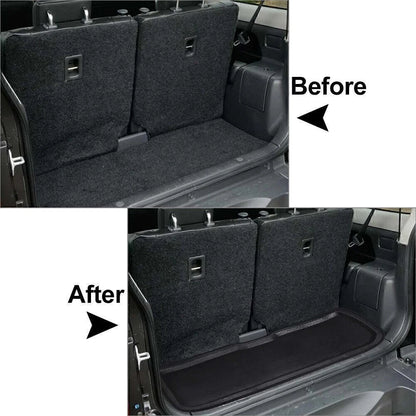 Rear Boot Cargo Liner Trunk Floor Mat Carpets Tray Black For SUZUKI JIMNY 98-16