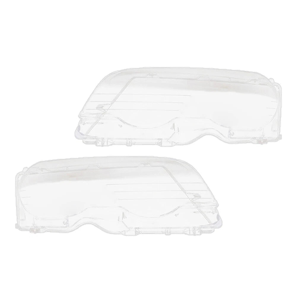 Front Headlight Lens Cover Transparent For BMW 3 Series E46 2 Door 1999-2003 US