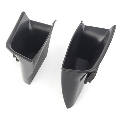 Fit Audi Q7 2016-2018 LHD Front Door Handle Armrest Storage Box Tray Bin Kit Car