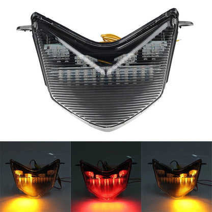 Plastic LED Tail Light For Kawasaki Ninja ZX6R 2005-2006 ZX-10R ZX10R 2006-2007