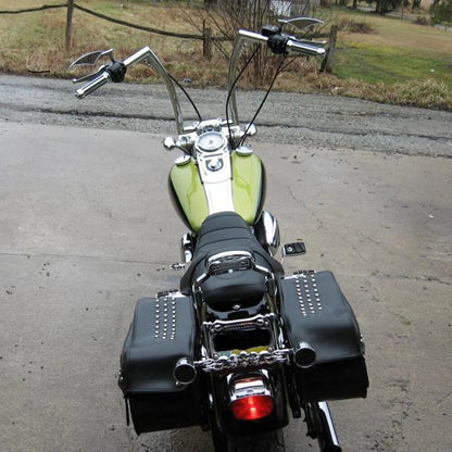 1-1/4" Fat 14" Rise Ape Hangers Handlebar For Harley Sportster XL 883 1200 FXST