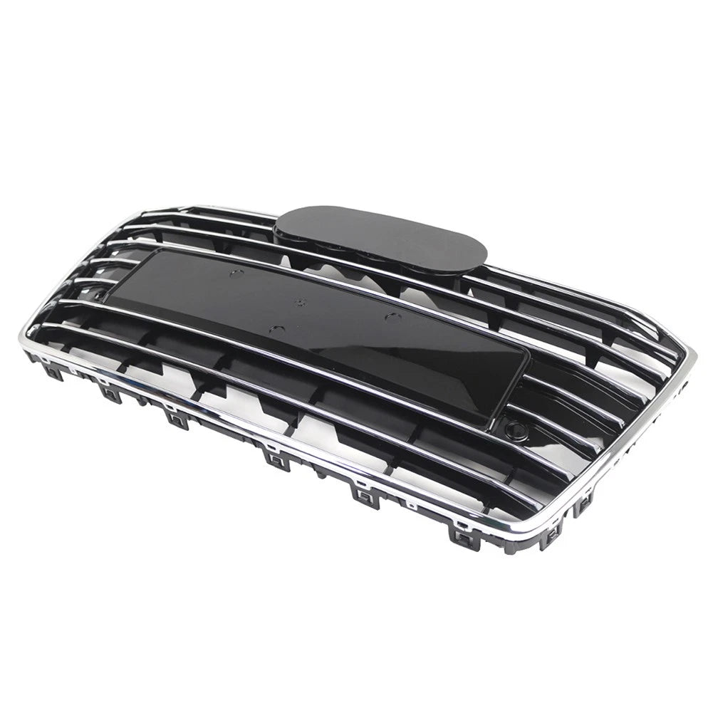 1 Piece Front Bumper Grille Radiator Grill Chrome For Audi A6 S6 C7 2016-2018