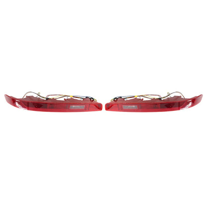 1 Pair Rear Bumper Reflector Tail Light Lamp For Audi Q7 2006-2015 Left & Right