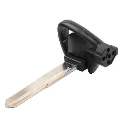 Left Ignition Key Blank Uncut Blade Black For Yamaha Motorbike Scooter