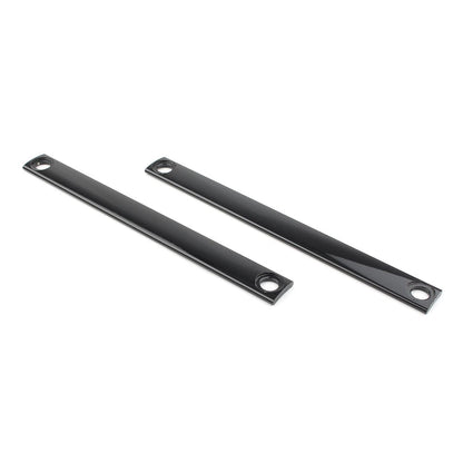 Motorcycle Fork Panel Accent Strips for Harley Davidson FLST 1996-UP Black