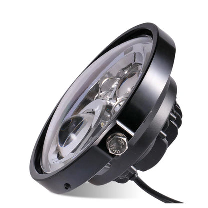 1Pcs Round 7" inch Motorcycle Headlight Mounting Bracket Ring Black Universal